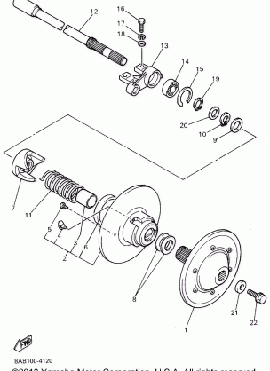 SECONDARY SHEAVE