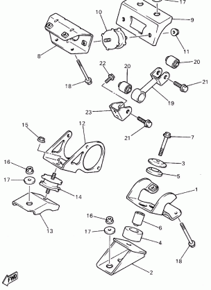 ENGINE BRACKET