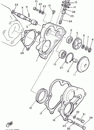 PUMP DRIVE GEAR