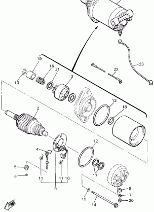 STARTING MOTOR