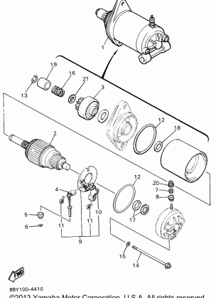 ALTERNATE (STARTING MOTOR)