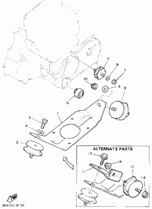 ENGINE BRACKET