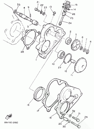 PUMP DRIVE GEAR