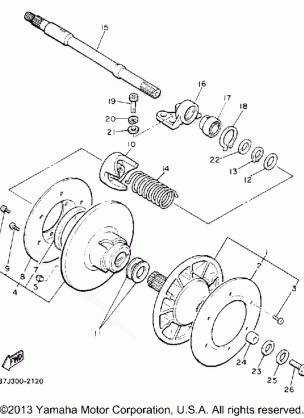 SECONDARY SHEAVE