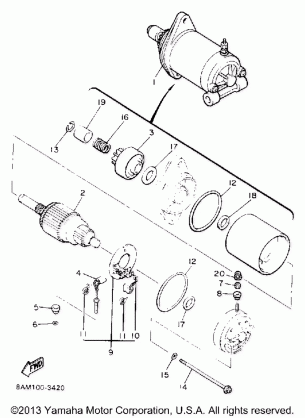 ALTERNATE (STARTING MOTOR)