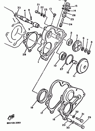 PUMP DRIVE GEAR