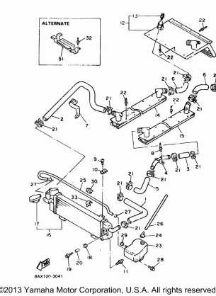 RADIATOR - HOSE