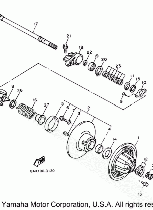 SECONDARY SHEAVE