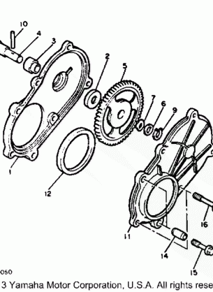 PUMP DRIVE GEAR