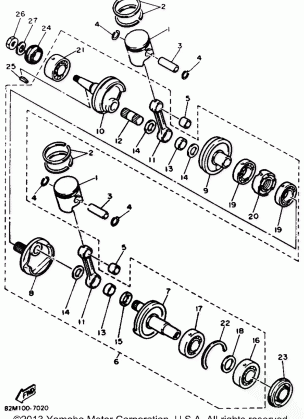 CRANKSHAFT - PISTON