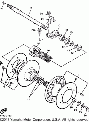 SECONDARY SHEAVE