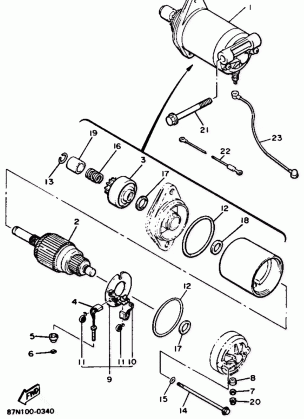 STARTING MOTOR