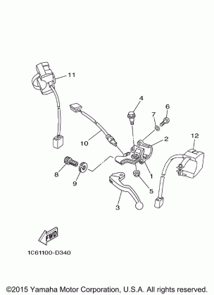 HANDLE SWITCH LEVER