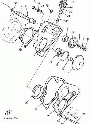 PUMP DRIVE GEAR