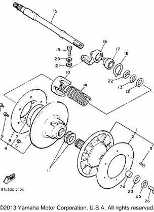 SECONDARY SHEAVE