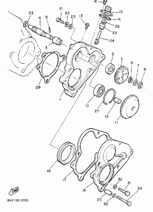 PUMP DRIVE GEAR