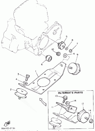 ENGINE BRACKET