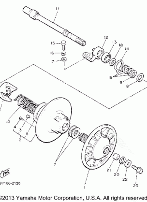 SECONDARY SHEAVE