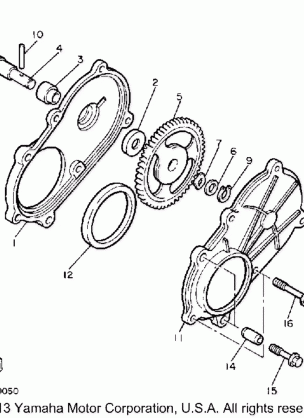 PUMP DRIVE GEAR