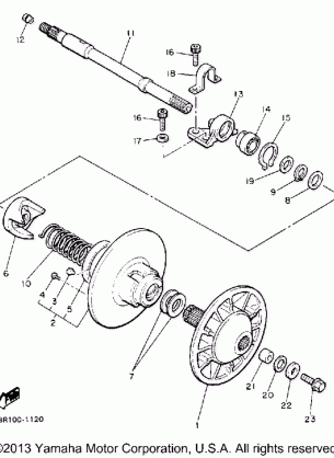 SECONDARY SHEAVE