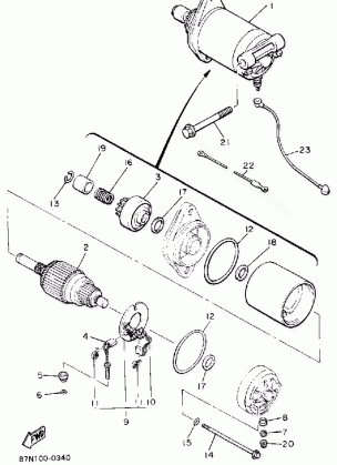 STARTING MOTOR