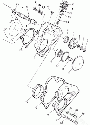 PUMP DRIVE GEAR