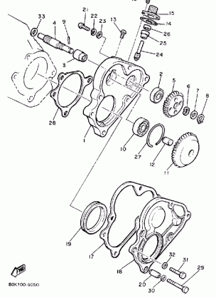 PUMP DRIVE GEAR