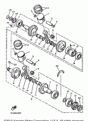 CRANKSHAFT PISTON