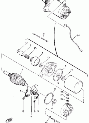 STARTING MOTOR