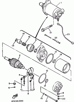 STARTING MOTOR