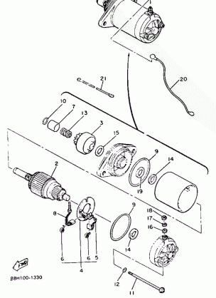 STARTING MOTOR