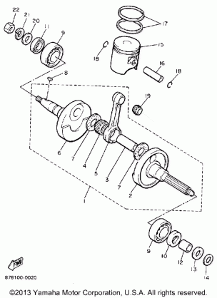 CRANKSHAFT PISTON