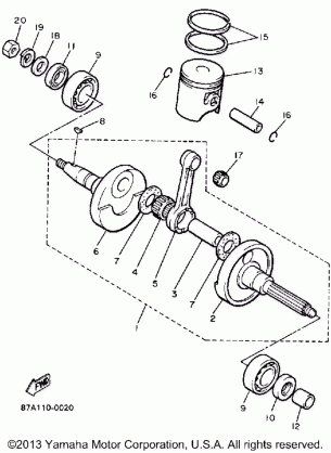 CRANKSHAFT - PISTON