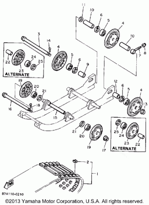 TRACK SUSPENSION 1