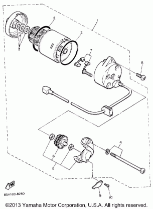 STARTING MOTOR