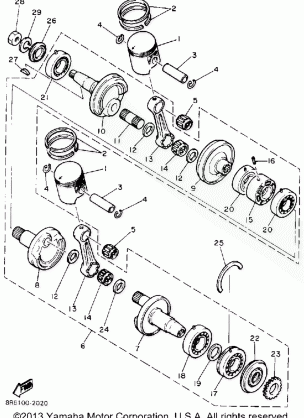 CRANKSHAFT - PISTON