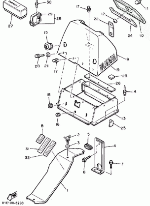 GUARD-LUGGAGE BOX