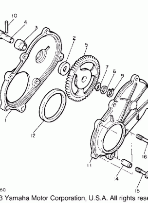 PUMP DRIVE GEAR