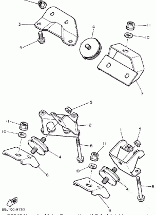 ENGINE BRACKET