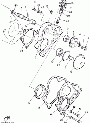 PUMP DRIVE GEAR