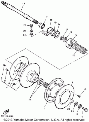 SECONDARY SHEAVE