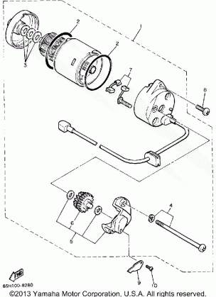 STARTING MOTOR