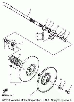 SECONDARY SHEAVE
