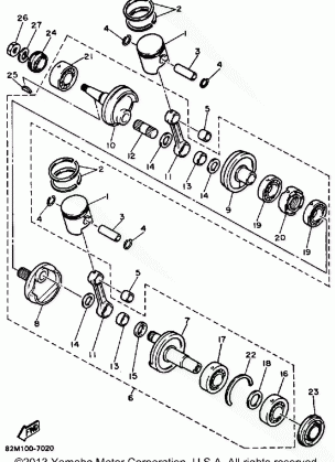 CRANKSHAFT - PISTON