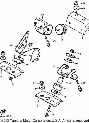 ENGINE BRACKET