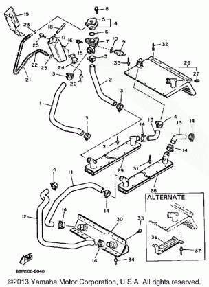 RADIATOR - HOSE