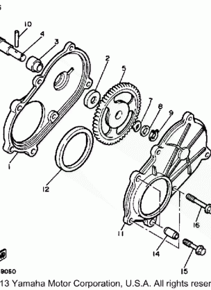 PUMP DRIVE GEAR