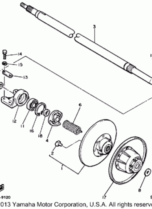 SECONDARY SHEAVE