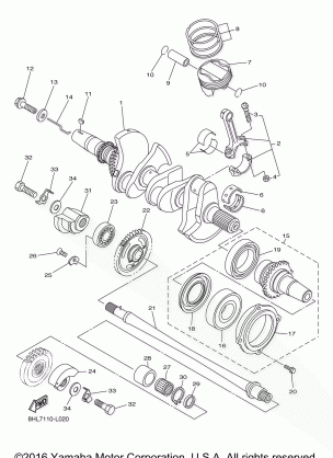 CRANKSHAFT PISTON