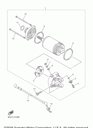 STARTING MOTOR